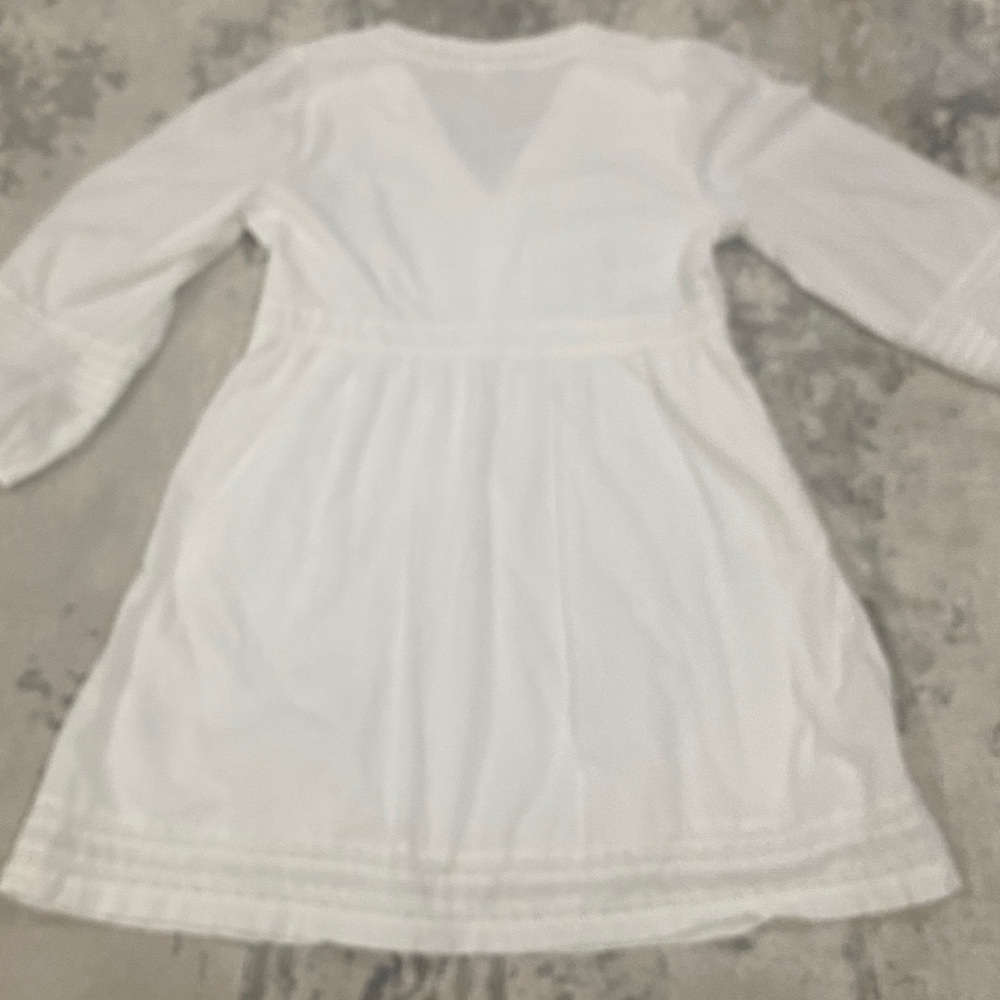 J. Crew White Lace Trim Dress - Picture 6 of 8